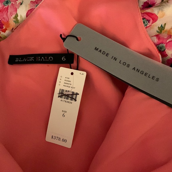 Black Halo All In Bloom Sheath Dress Anthropologie - Picture 11 of 13